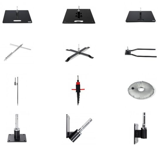 Markfästen till våra beachflaggor